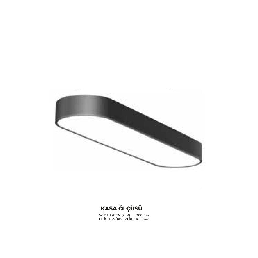 Oval Lineer Aydınlatma TEN228