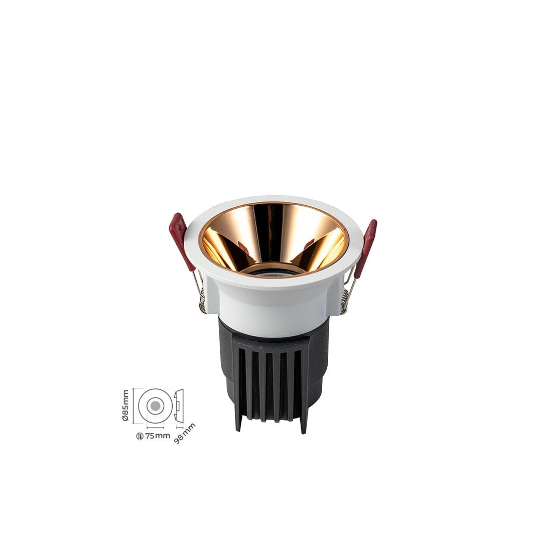 12W Sıva Altı Led Spot Giza Serisi TEN4138M