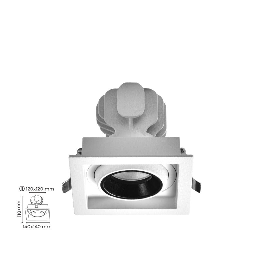 30W Vega Serisi Kare Led Spot