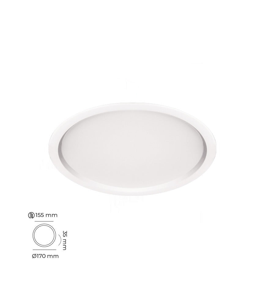 24W Sıva Altı Led Backlight Armatür TEN602