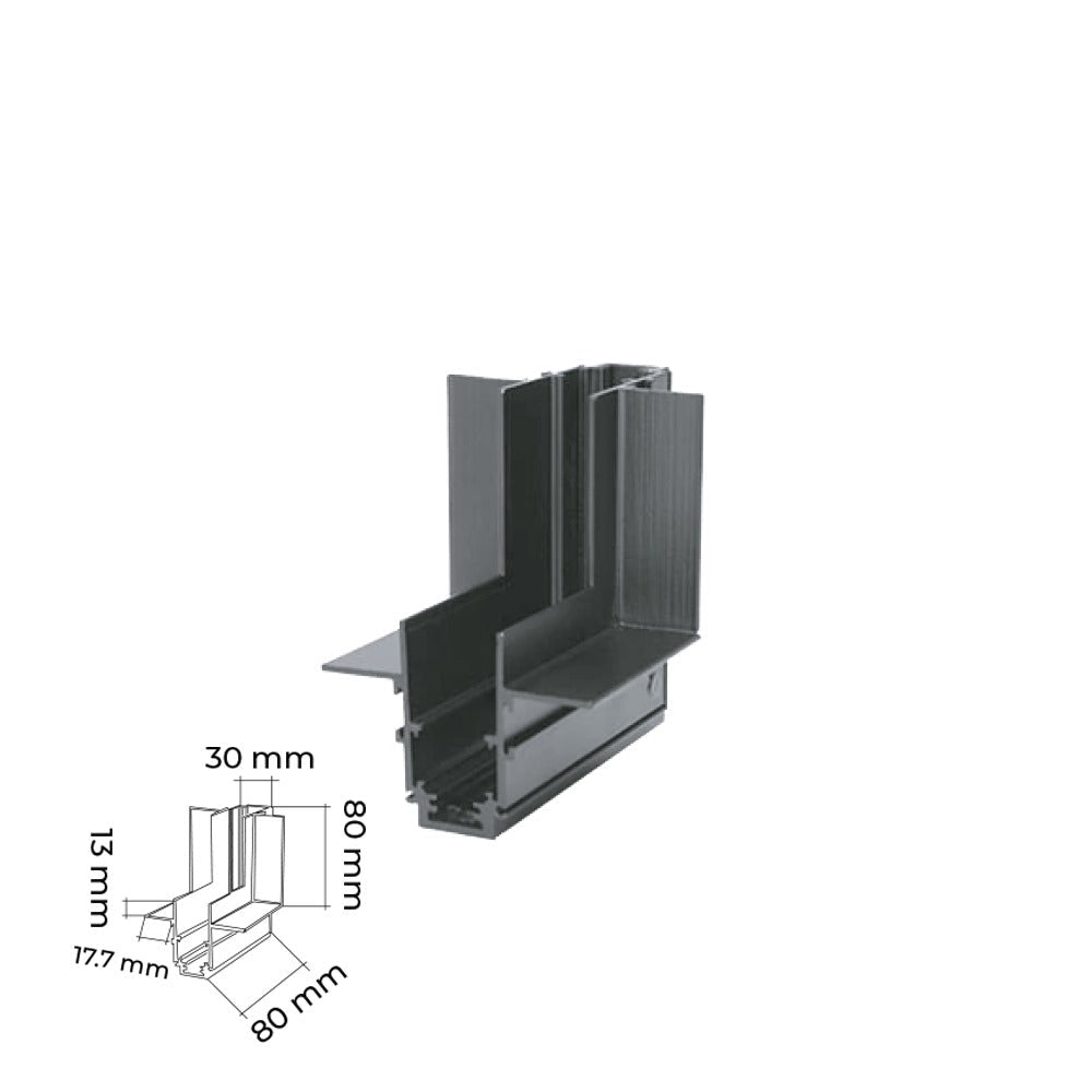 Magnet Trimless L Köşe Dönüş Aparatı Duvar TNK6022