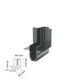 Magnet Trimless L Köşe Dönüş Aparatı Duvar TNK6022