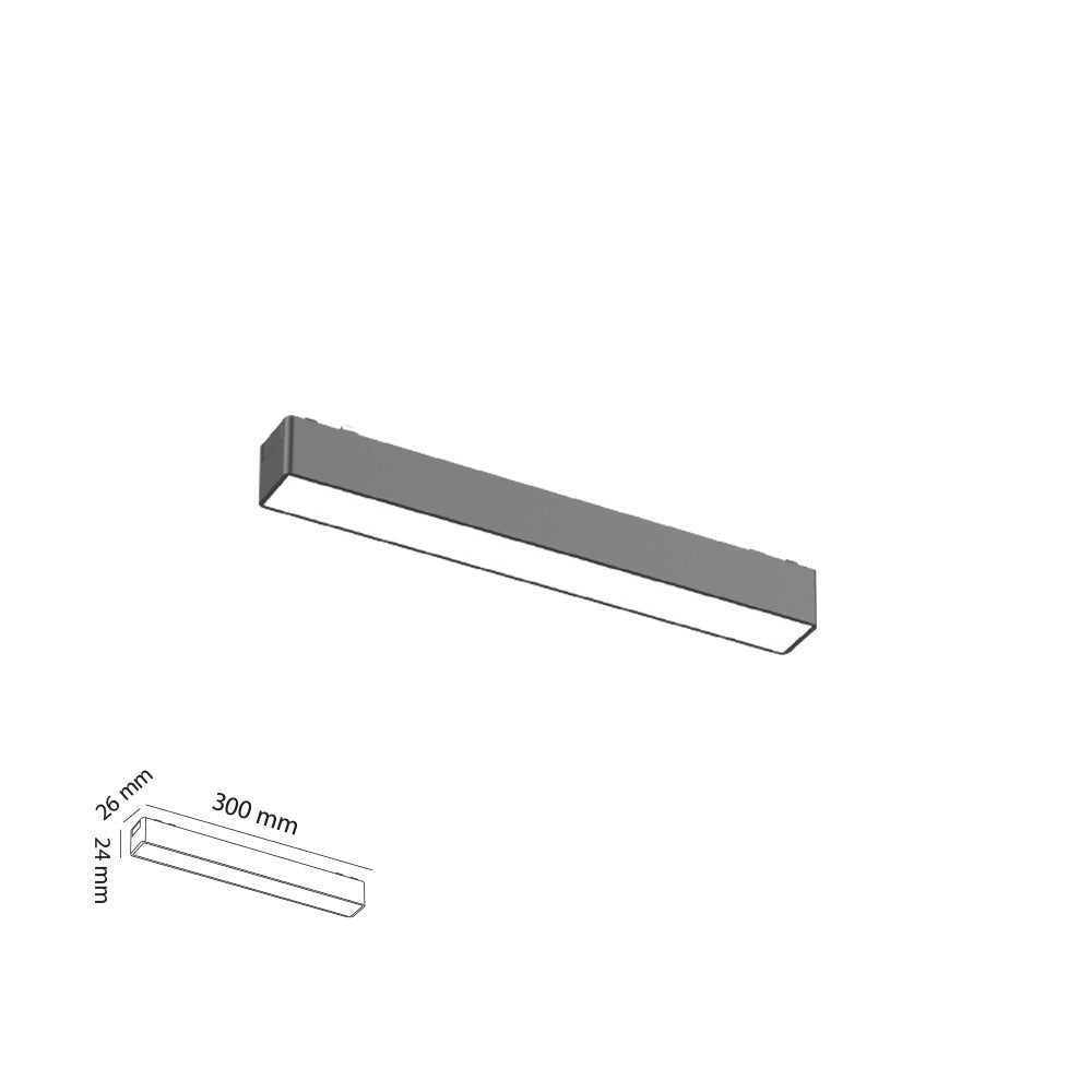 30 CM 18W Opal Difüzörlü Slim Magnet Aydınlatma