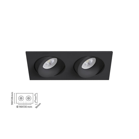 İkili Sıva Altı Spot TEN6110