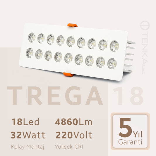 Kuyumcu LED Aydınlatma | 18 Ledli | Trega-18