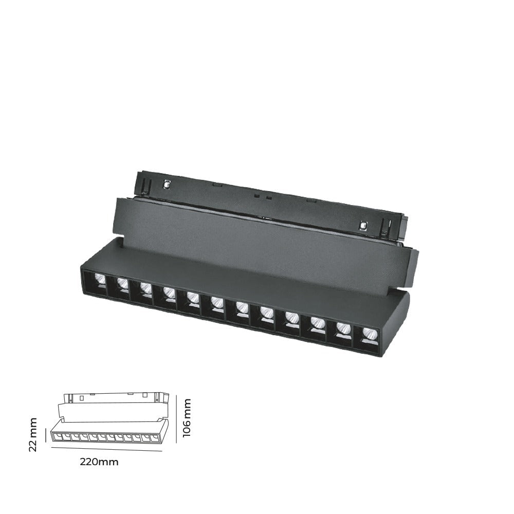 magnet aydınlatma - 12w- tenkaled