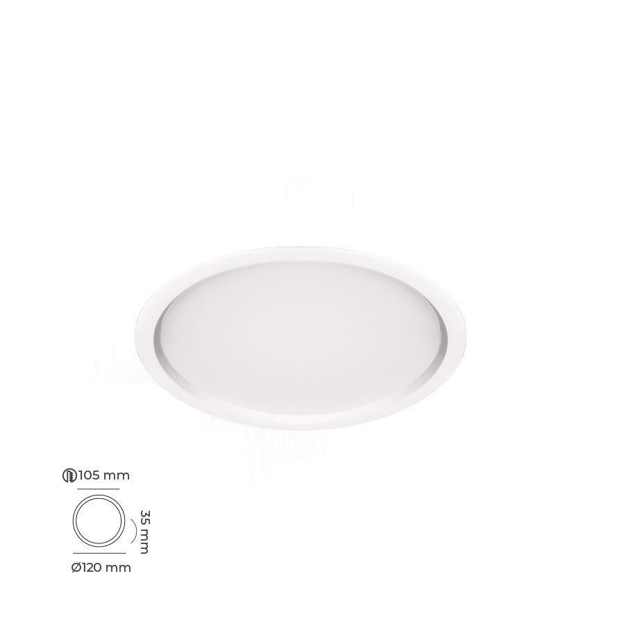 12W Sıva Altı Led Backlight Armatür TEN601
