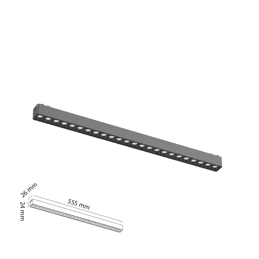 55 CM 30W Mercekli Slim Magnet Aydınlatma