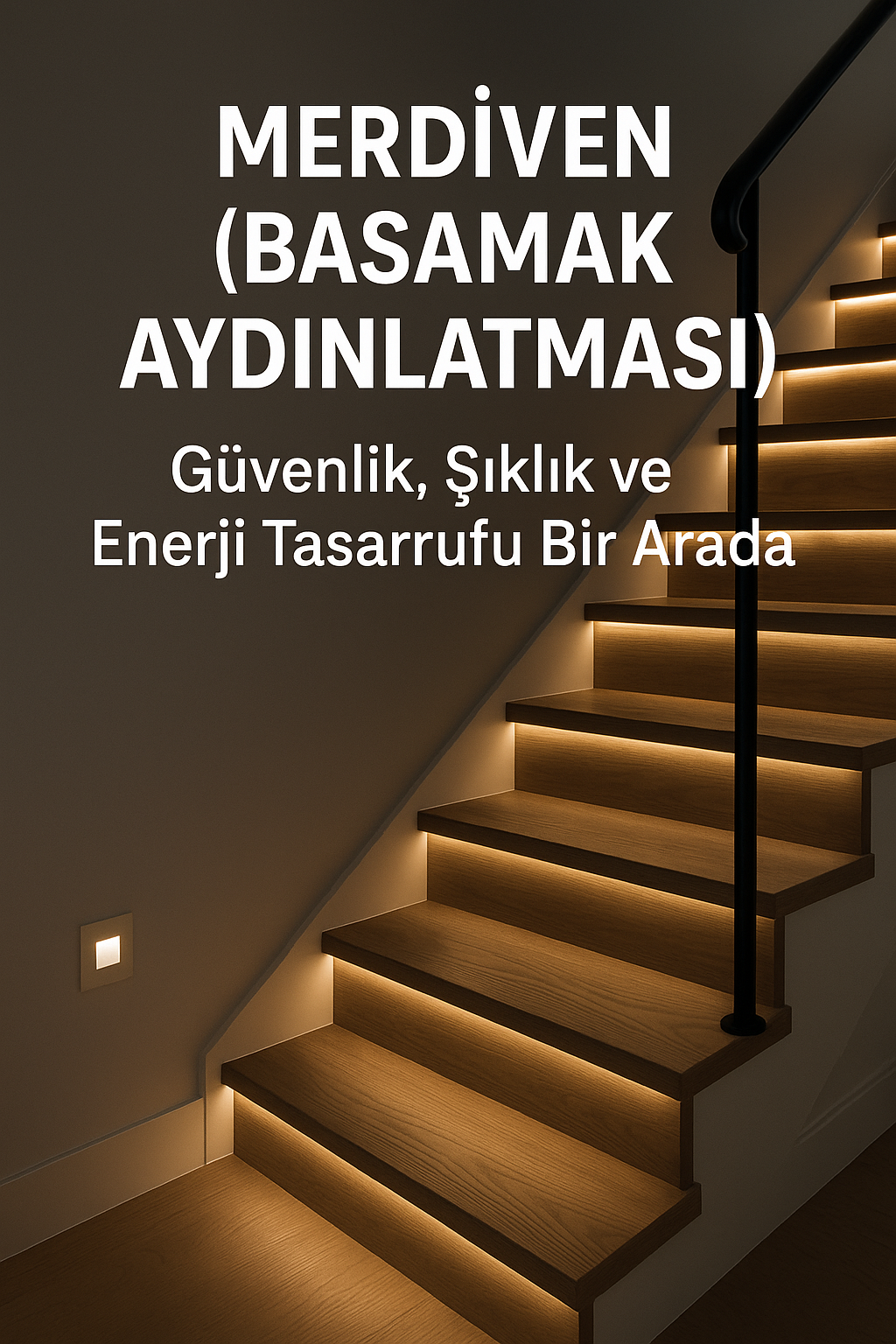 merdiven aydınlatma