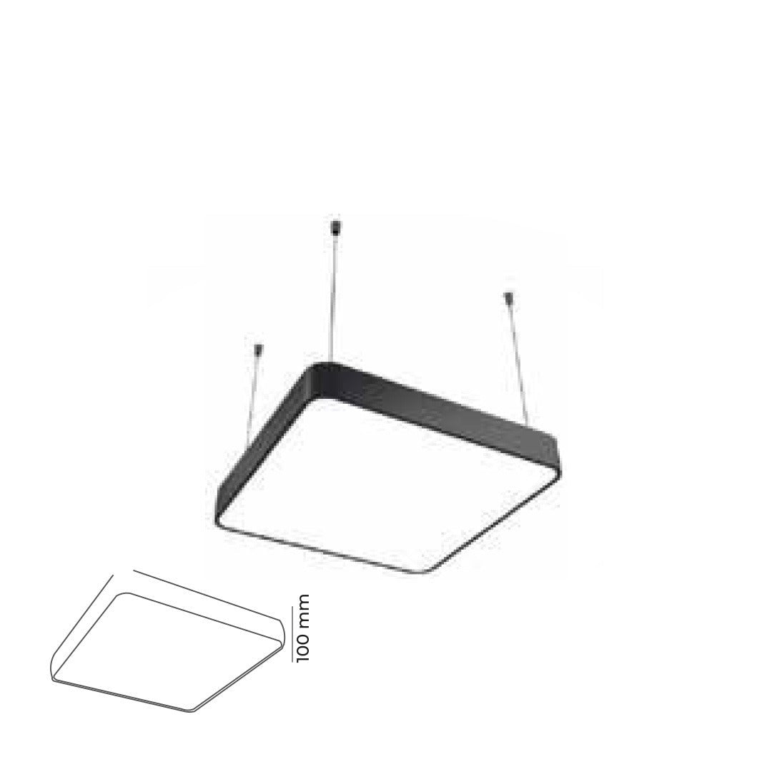 Kare Davul Lineer Aydınlatma TEN225