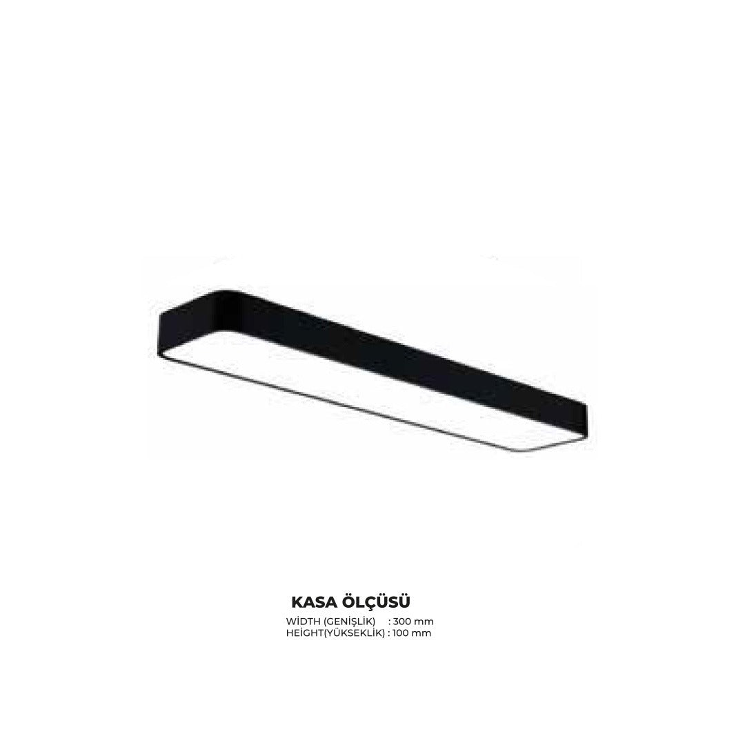 Oval Dikdörtgen Lineer Aydınlatma TEN229