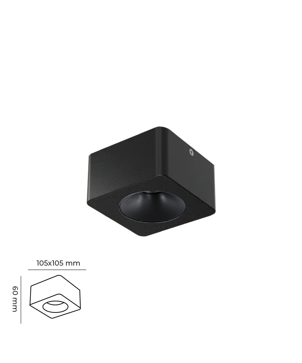 12W Sıva Üstü Led Spot TEN2421