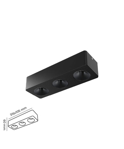 36W Sıva Üstü Led Spot TEN2425