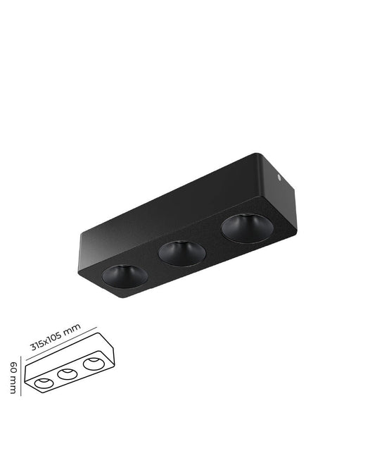 36W Sıva Üstü Led Spot TEN2425