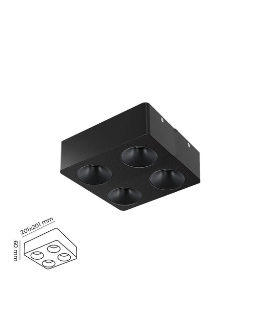 48W Sıva Üstü Led Spot TEN2427