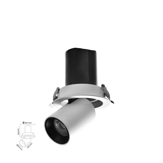 30W Sıva Altı Hareketli Led Spot