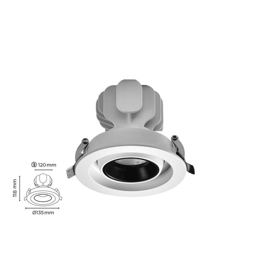 30W Vega Serisi Sıva Altı Led Spot