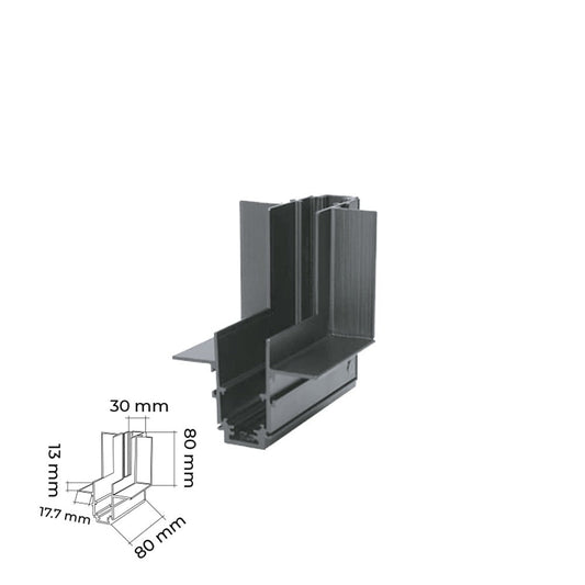Magnet Trimless L Köşe Dönüş Aparatı Duvar TNK6022