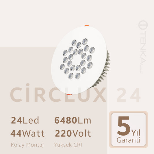 Kuyumcu Led Aydınlatma | 24 Ledli | Circlux-24