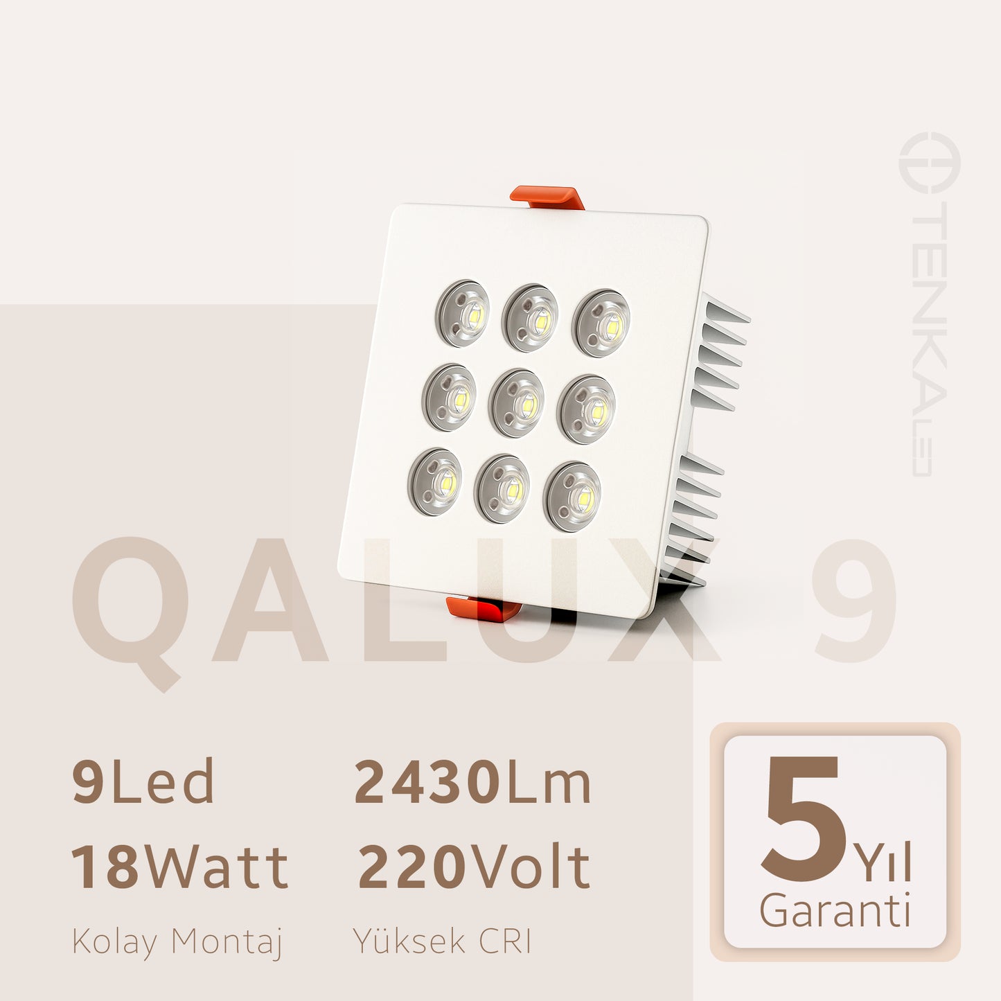Kuyumcu Led Aydınlatma | 9 Ledli | Qalux-9