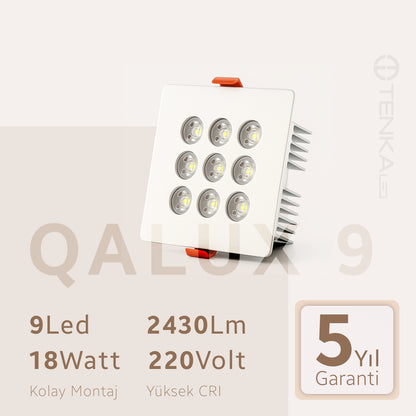 Kuyumcu Led Aydınlatma | 9 Ledli | Qalux-9