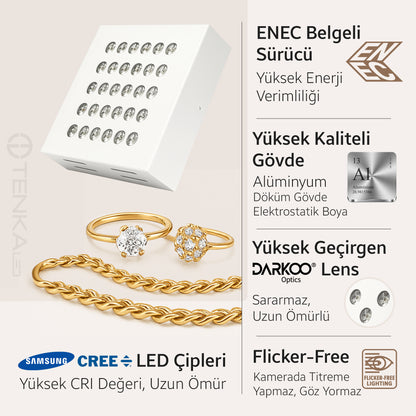 kuyumcu vitrin aydınlatma