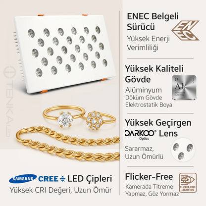 kuyumcu led ışığı