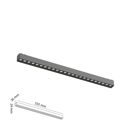 55 CM 30W Mercekli Slim Magnet Aydınlatma
